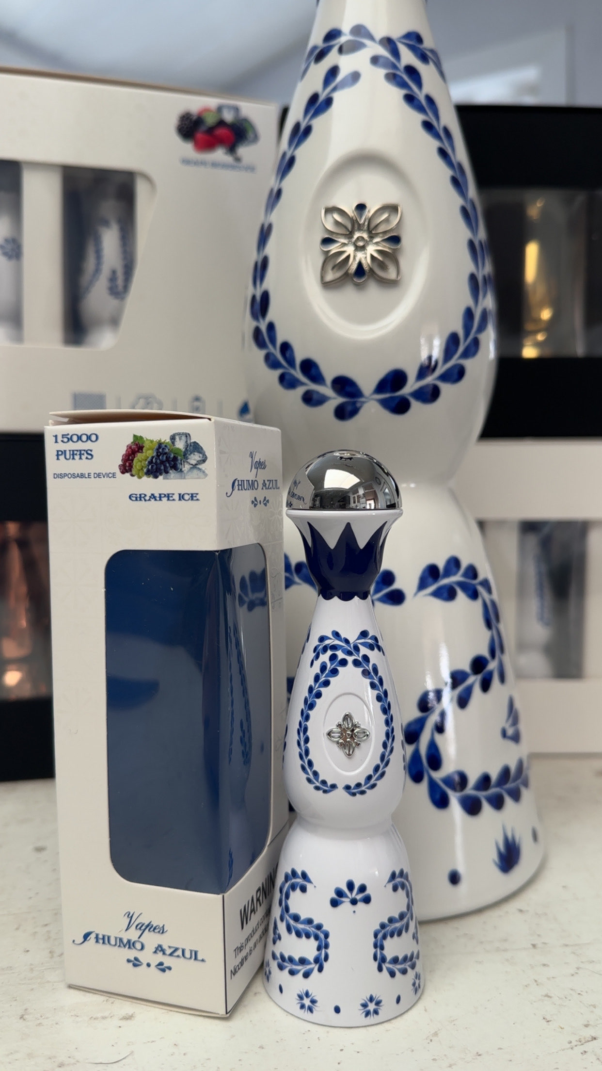 Humo Azul 15000 Puffs - Design Porcelaine